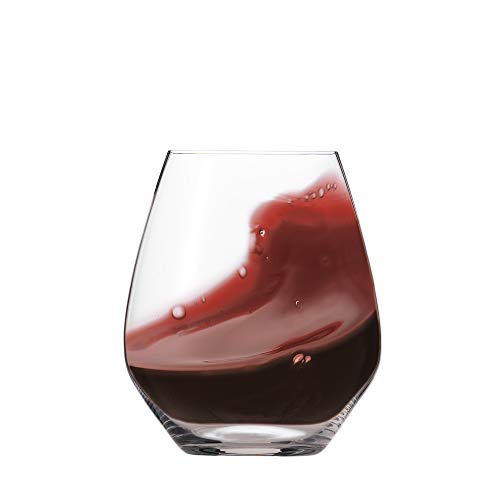 SPIEGELAU - BOÎTE DE 4 VERRES À VIN SANS PIED UNIVERSEL AUTHENTIS