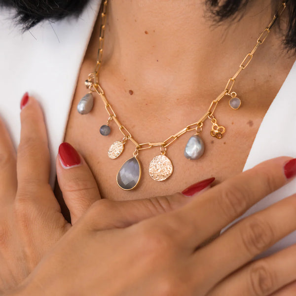 BEBLUE - COLLIER BE OVERJOYED EN OR