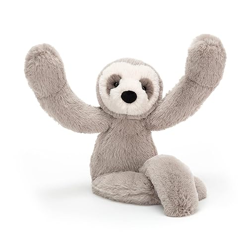 PELUCHE PARESSEUX GRIS "BAILEY"