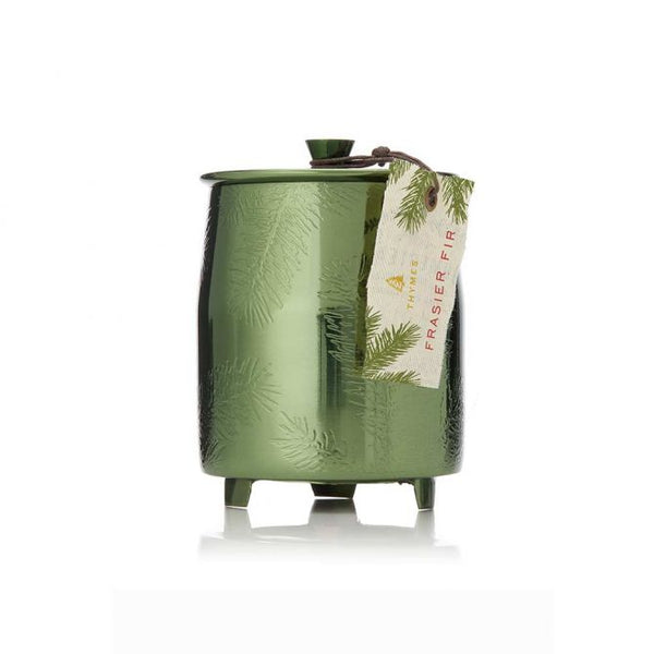 BOUGIE THYMES "FRASIER FIR" POT MÉTAL VERT