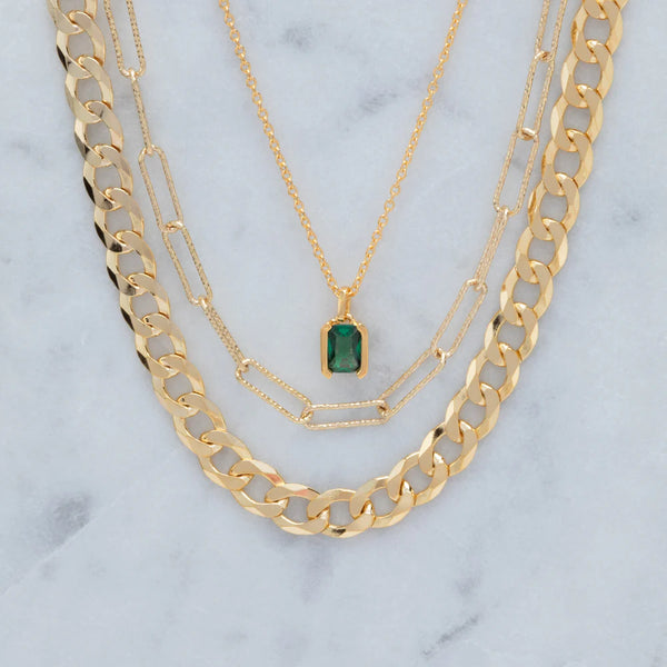 Sif Jakobs - Collier Roccanova or & vert