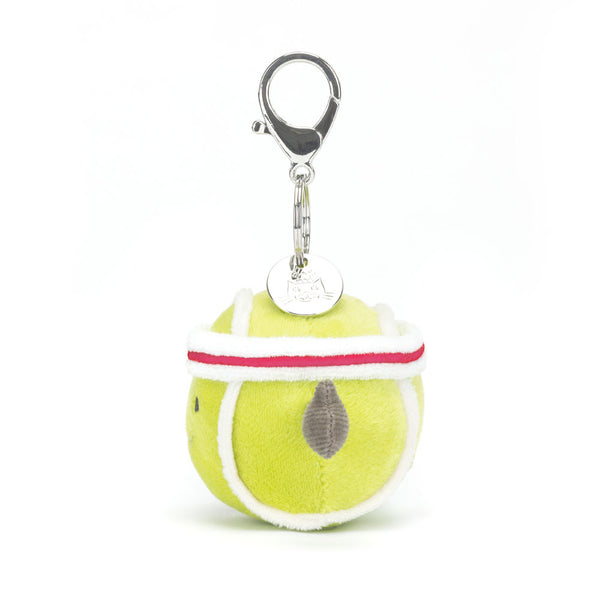 AMUSEABLES -PORTE-CLÉ PELUCHE BALLE DE TENNIS