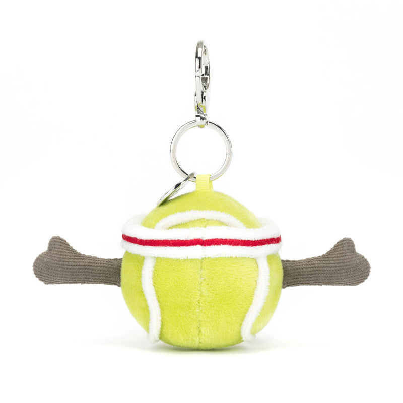 AMUSEABLES -PORTE-CLÉ PELUCHE BALLE DE TENNIS