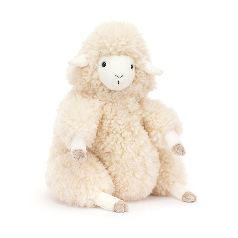 GRANDE PELUCHE MOUTON BLANCHE "BIBBLY BOBBLY"