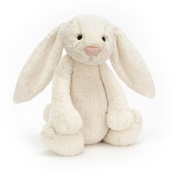 BASHFUL - TRÈS GRANDE PELUCHE LAPIN CRÈME