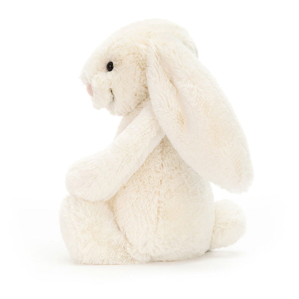 BASHFUL - MOYENNE PELUCHE LAPIN CRÈME