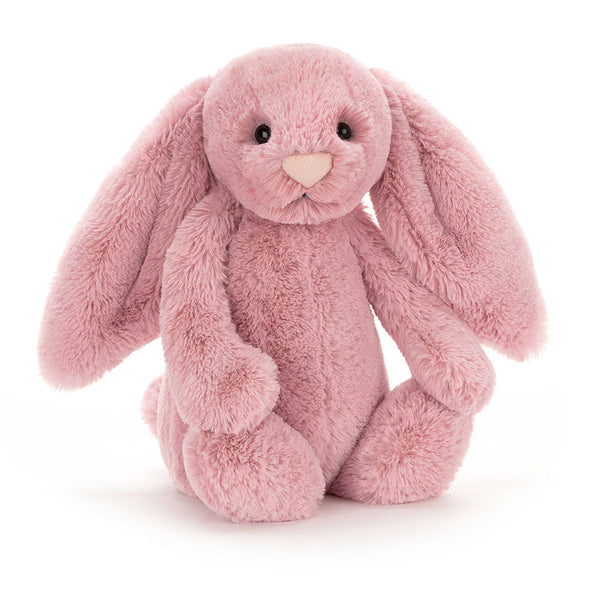 BASHFUL TULIP - MOYENNE PELUCHE LAPIN ROSE