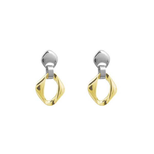 CICLÓN - BOUCLES D'OREILLES VALÉRIE OR & ARGENT