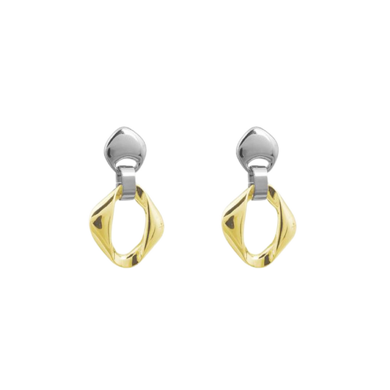 CICLÓN - BOUCLES D'OREILLES VALÉRIE OR & ARGENT