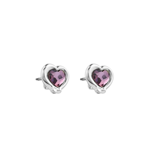 CICLÓN - BOUCLES D'OREILLES CUPIDO ARGENT