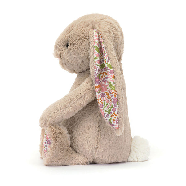Blossom Bunny 'Petal' - Moyenne Peluche Lapin beige