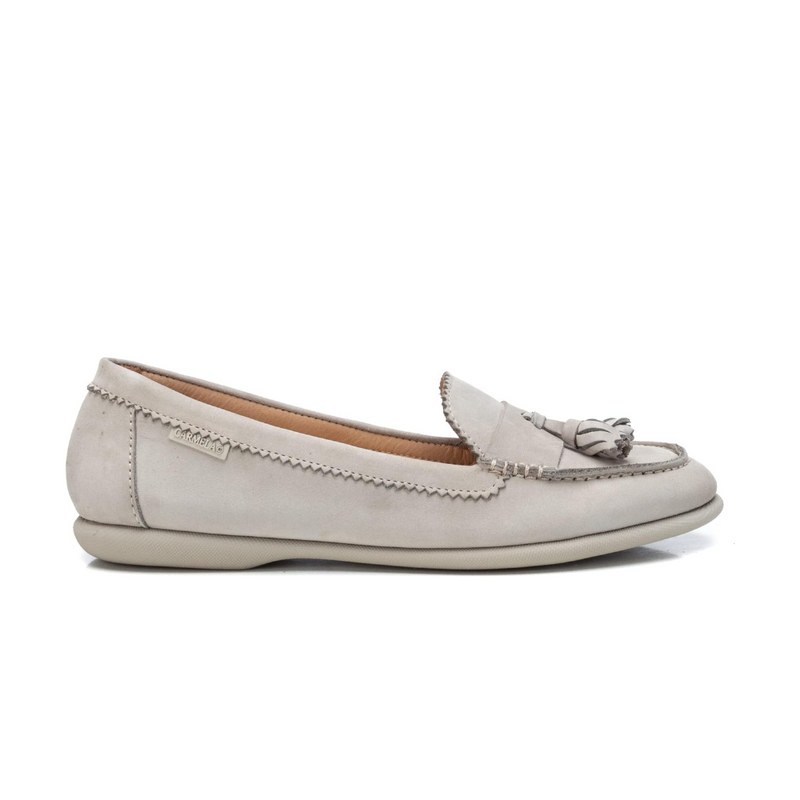 Carmela - Mocassins Nobuk Hielo