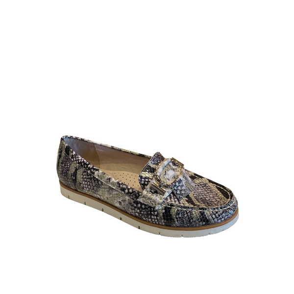 Capelli Rossi - Mocassins Lily Gold Snake