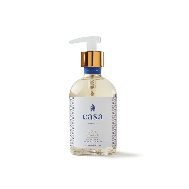CASA - SAVON À MAINS EN POMPE CÔTE D'AZUR
