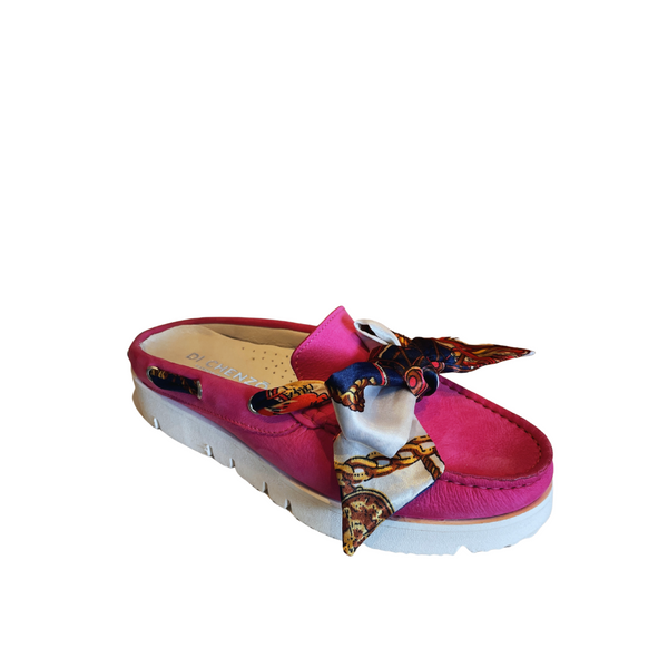 Di Chenzo - Mocassins Nabuck Fuxia
