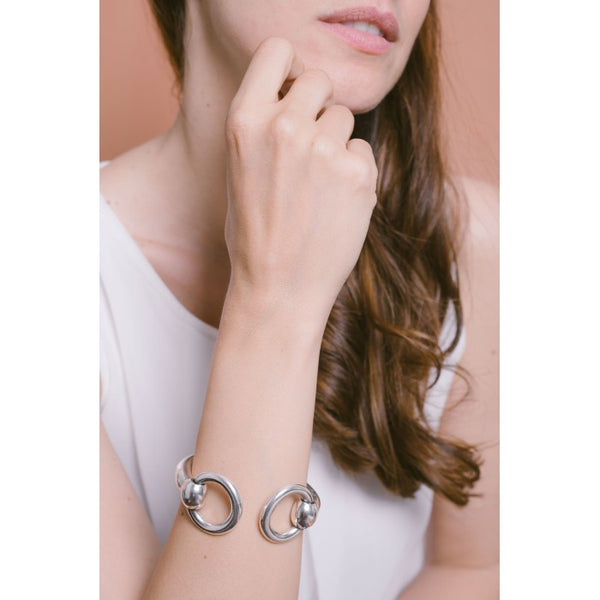 Ciclón- Bracelet Atrápame argent