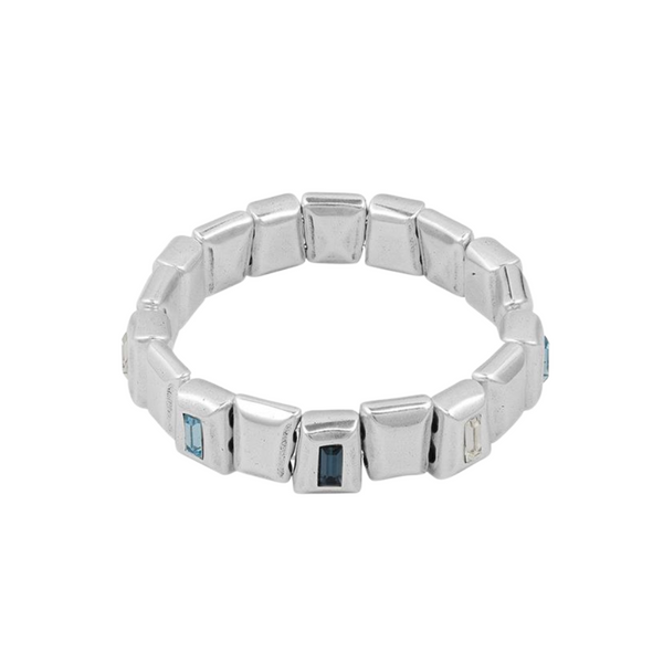 Ciclón- Bracelet Divinity argent