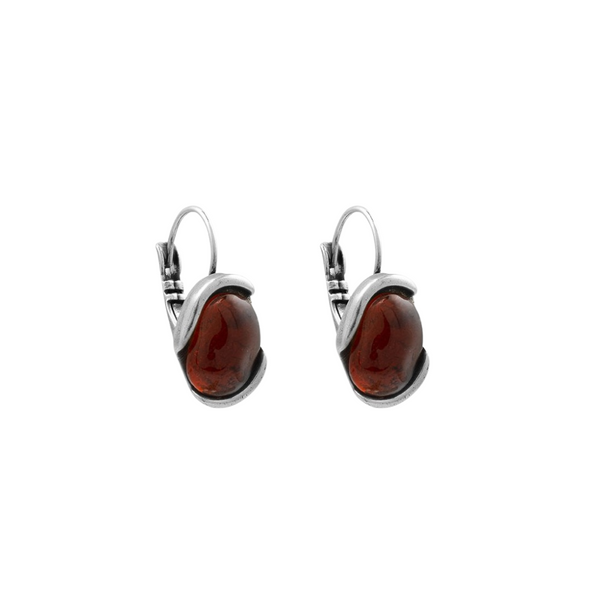 Ciclón- Boucles d'oreilles Gadea argent