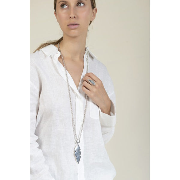 Ciclón- Collier Libertad argent