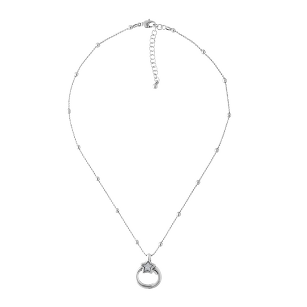 Ciclón- Collier Lucero argent