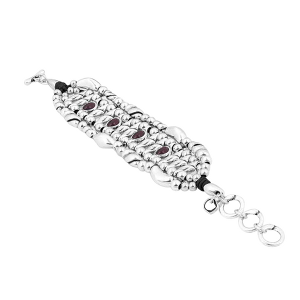 Ciclón- Bracelet Orthicia argent