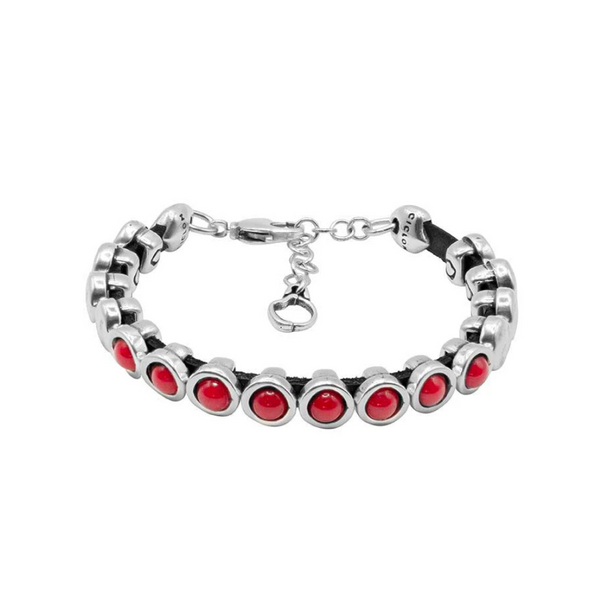 Ciclón- Bracelet Sutil argent