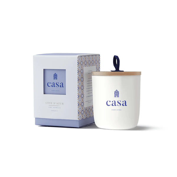 Casa - Bougie Côte d'Azure grand format