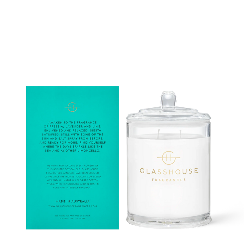 BOUGIE GLASSHOUSE "LOST IN AMALFI"