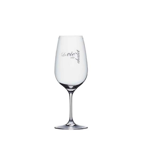GARÇON DE TABLE - VERRE À VIN "LA VIE AU CHALET"