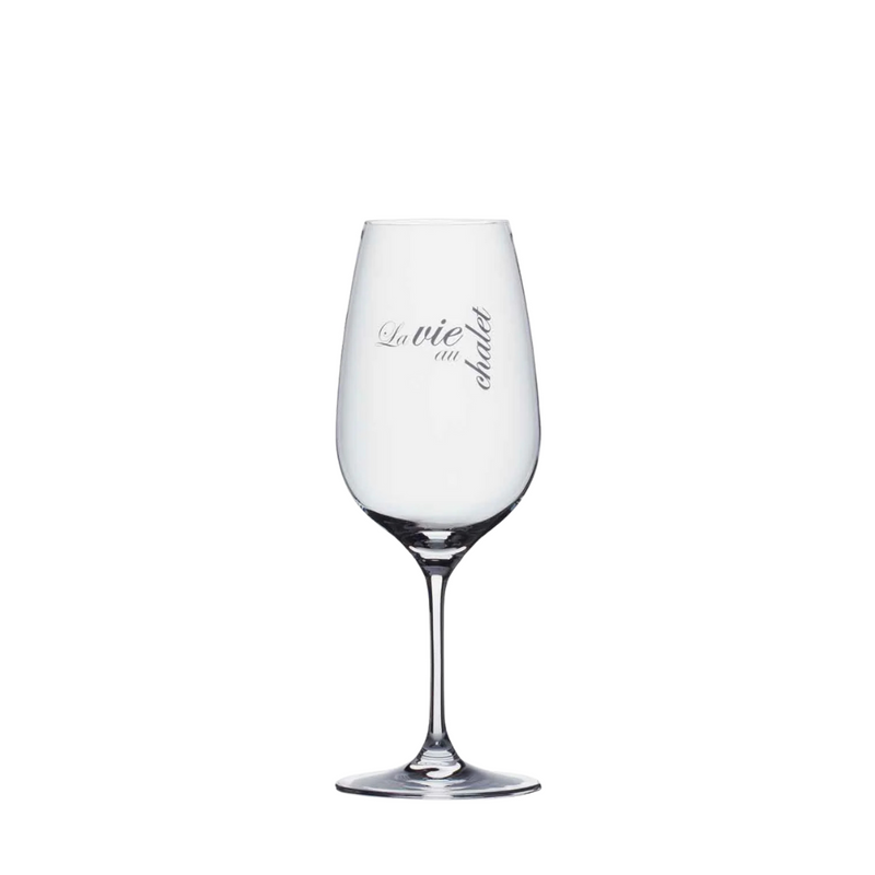 GARÇON DE TABLE - VERRE À VIN "LA VIE AU CHALET"