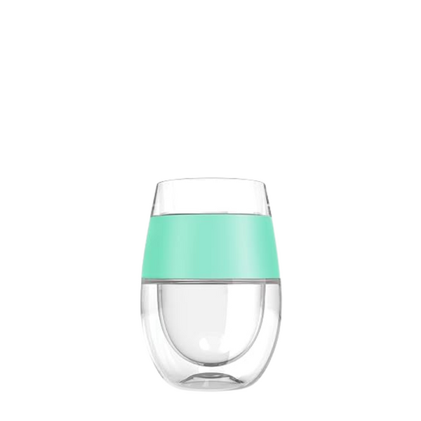 HOST - VERRE À VIN REFROIDISSEUR DOUBLE PAROIS TURQUOISE
