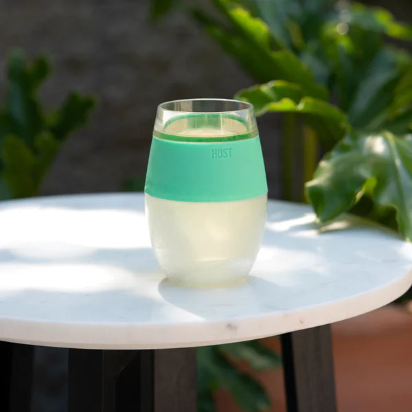 HOST - VERRE À VIN REFROIDISSEUR DOUBLE PAROIS TURQUOISE