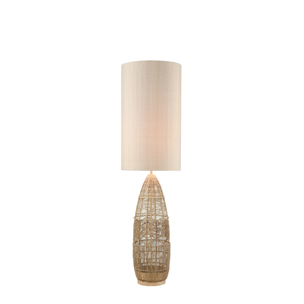 LAMPE DE PLANCHER AVEC DE LA CORDE NATURELLE