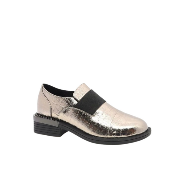 Minx - Flâneurs Picasso Pewter Croco