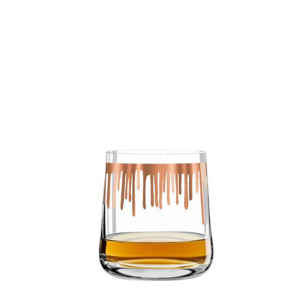 RITZENHOFF - VERRE À WHISKY MOTIF COULIS