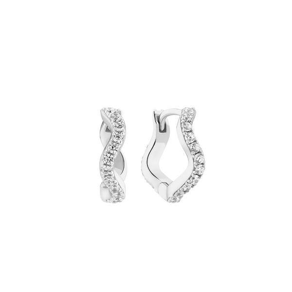 Sif Jakobs - Boucles d'oreilles Ellera Waves Medio argent
