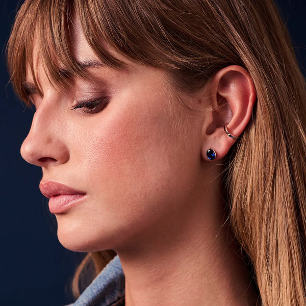 Sif Jakobs - Boucles d'oreilles Ellisse Carezza argent