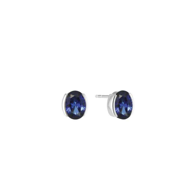 Sif Jakobs - Boucles d'oreilles Ellisse Carezza argent