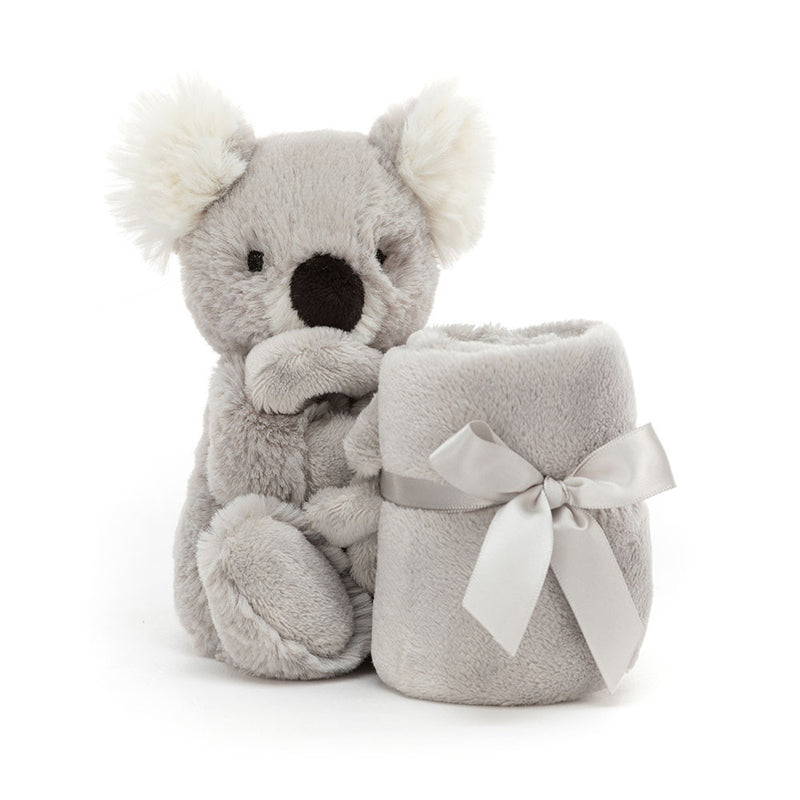 BÉBÉ PELUCHE KOALA GRIS AVEC DOUDOU "BASHFUL SOOTHER"