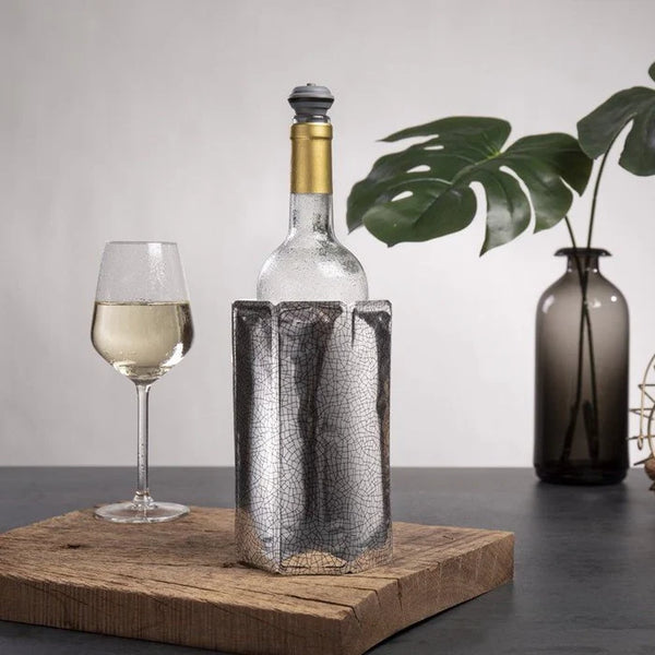 VACUVIN - REFROIDISSEUR ARGENT POUR BOUTEILLE À VIN