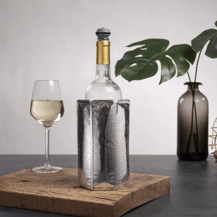 VACUVIN - REFROIDISSEUR ARGENT POUR BOUTEILLE À VIN