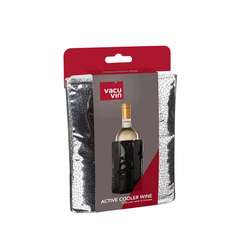 VACUVIN - REFROIDISSEUR ARGENT POUR BOUTEILLE À VIN