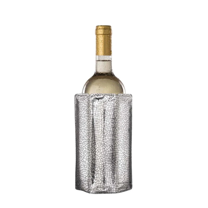 VACUVIN - REFROIDISSEUR ARGENT POUR BOUTEILLE À VIN