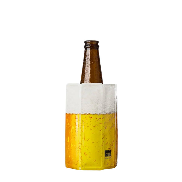 VACUVIN - REFROIDISSEUR JAUNE POUR BIÈRE