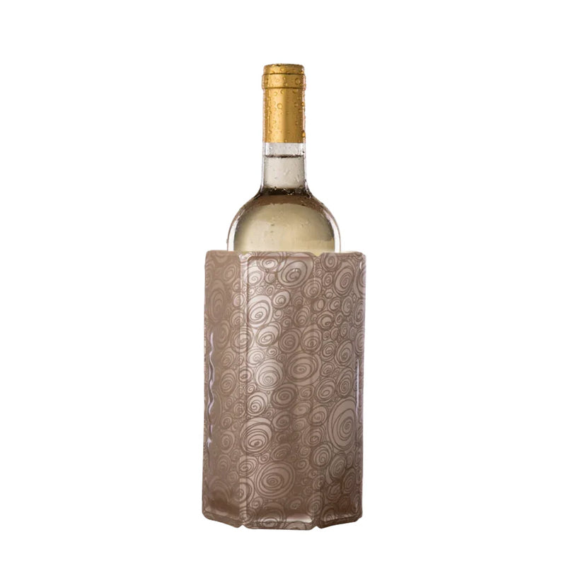 VACUVIN - REFROIDISSEUR PLATINE POUR BOUTEILLE À VIN