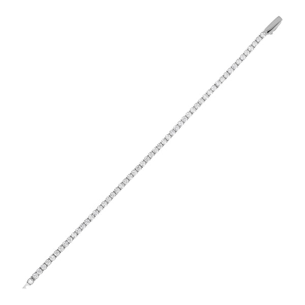 BRACELET TENNIS - ARGENT & ZIRCONS BLANCS
