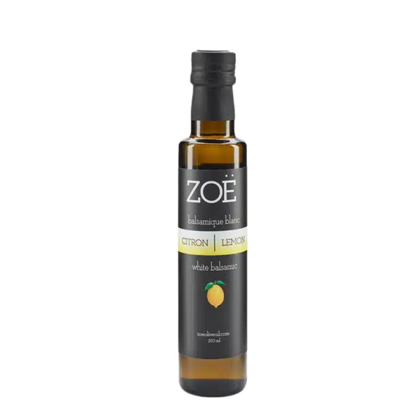 ZOË - VINAIGRE BALSAMIQUE BLANC AU CITRON