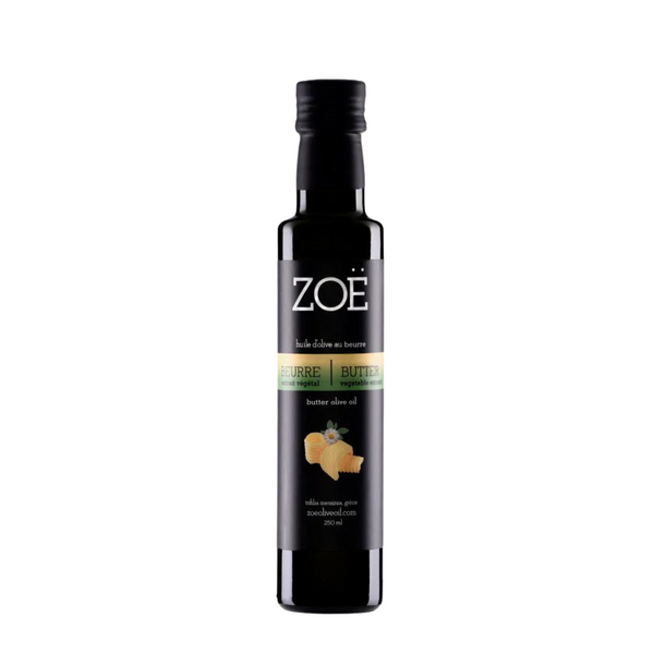 HUILES ZOË - HUILE D'OLIVE AU BEURRE VÉGÉTALIEN
