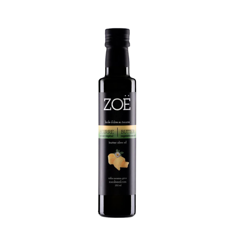 HUILES ZOË - HUILE D'OLIVE AU BEURRE VÉGÉTALIEN