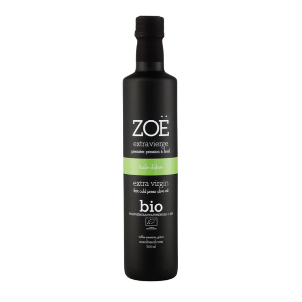 HUILES ZOË - HUILE D'OLIVE BIOLOGIQUE EXTRA VIERGE